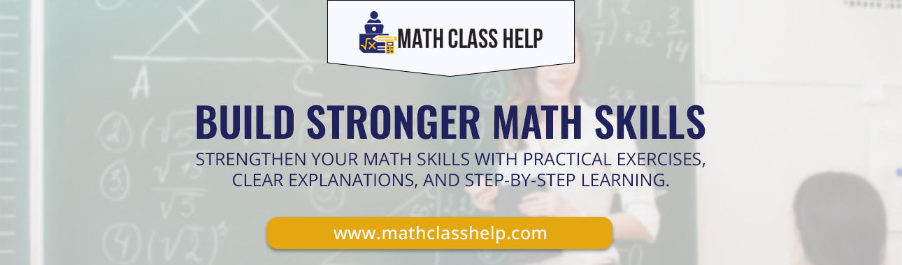 BUILD STRONGER MATH SKILLS