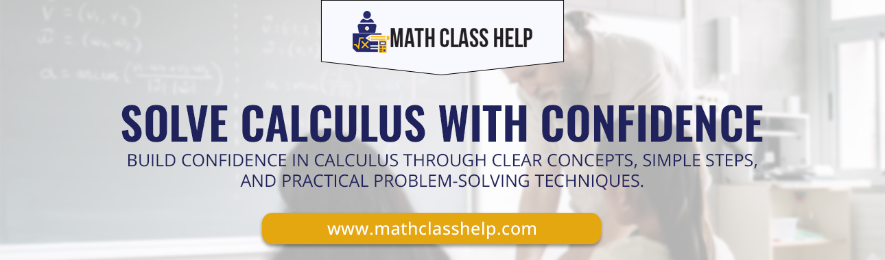 SOLVE CALCULUS WITH CONFIDENCE